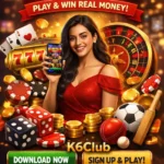 K6Club Game casino app with real money slots and betting on mobile